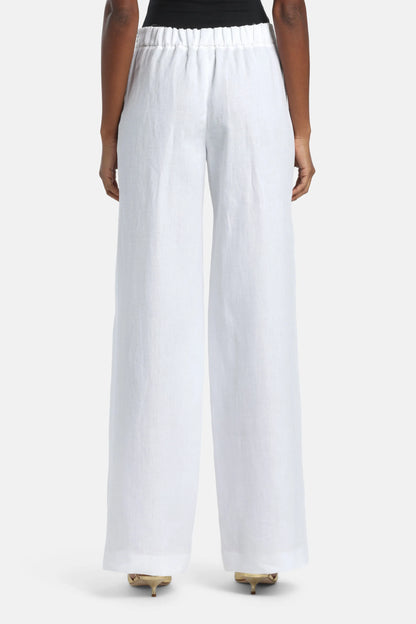Luisa Spagnoli Bianco Women Altamura - Relaxed Pants SKU: ALTAMURA_0201 Image 02
