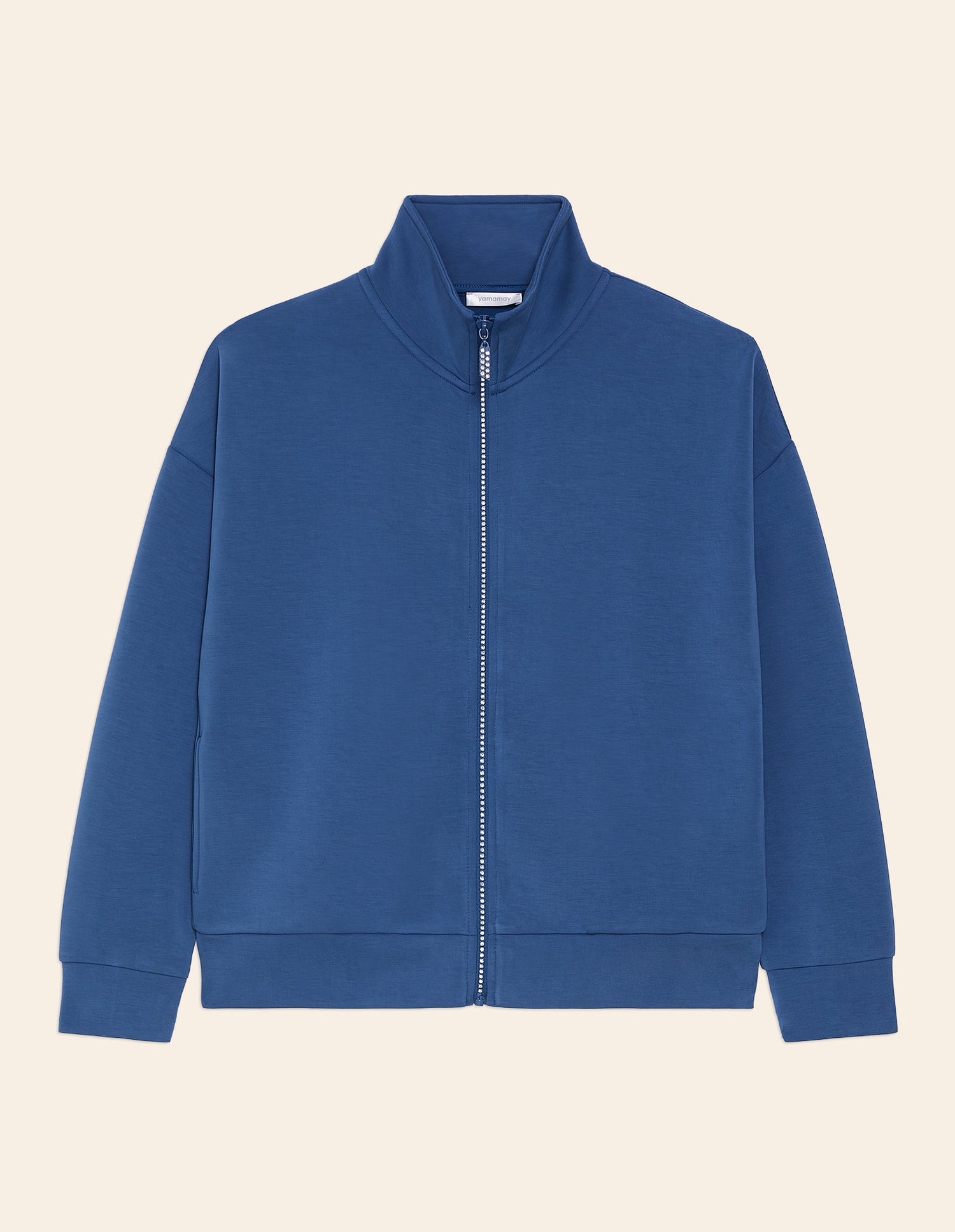 Yamamay_Fitness Lux Zip-Up Sports Sweatshirt_AMAD181007_019_06