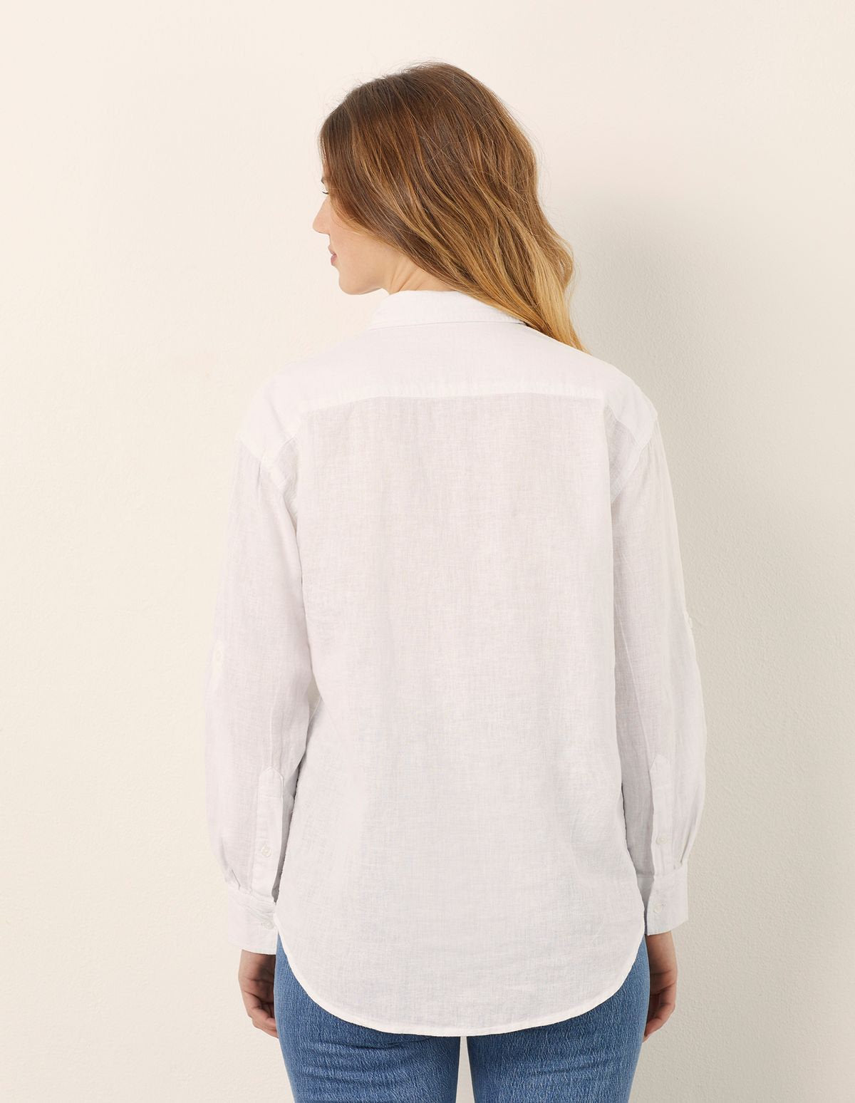 Yamamay_Cotton &amp; Linen Long-Sleeved Shirt_AMAD181011_015_03