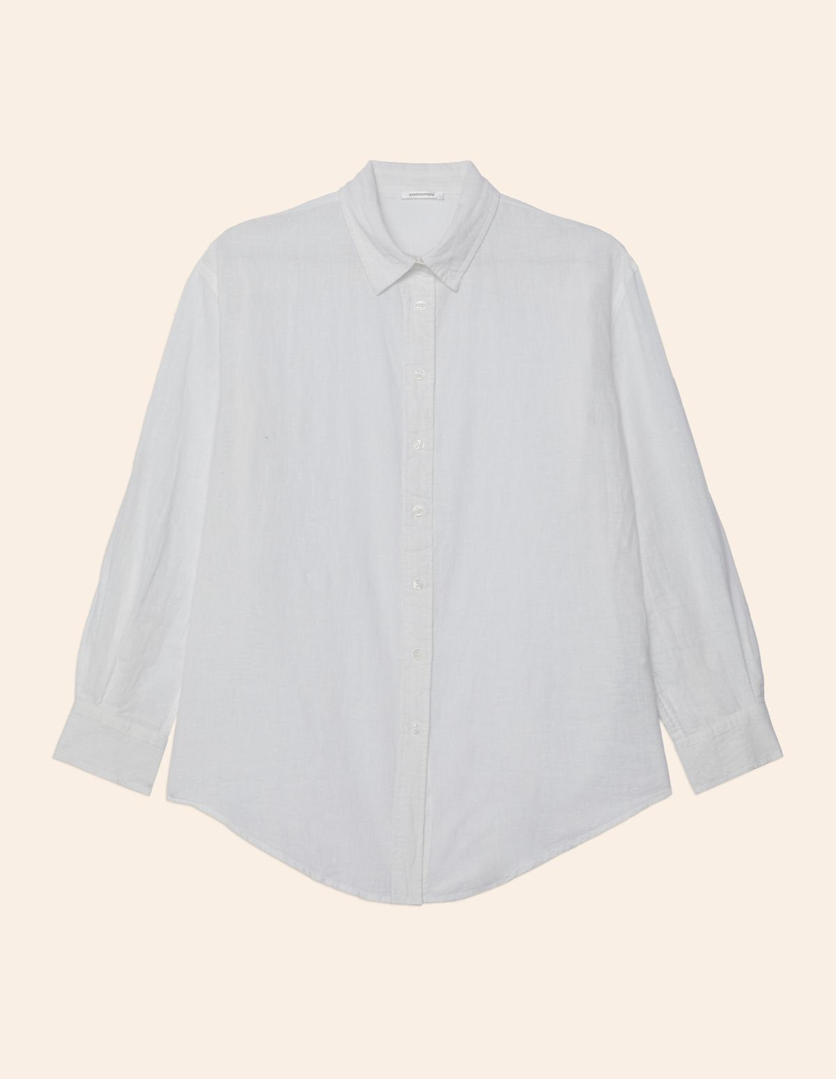 Yamamay_Cotton &amp; Linen Long-Sleeved Shirt_AMAD181011_015_05