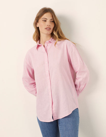 Yamamay_Cotton &amp; Linen Long-Sleeved Shirt_AMAD181011_086_01