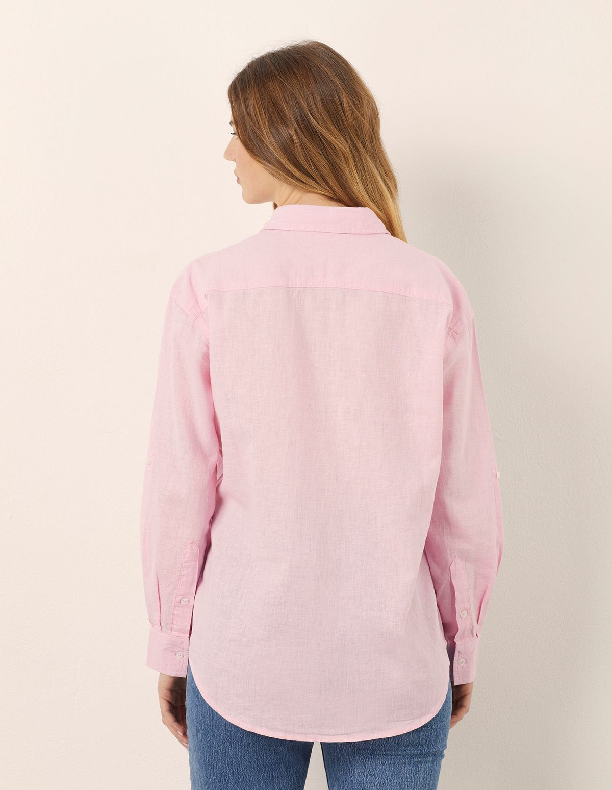 Yamamay_Cotton &amp; Linen Long-Sleeved Shirt_AMAD181011_086_03
