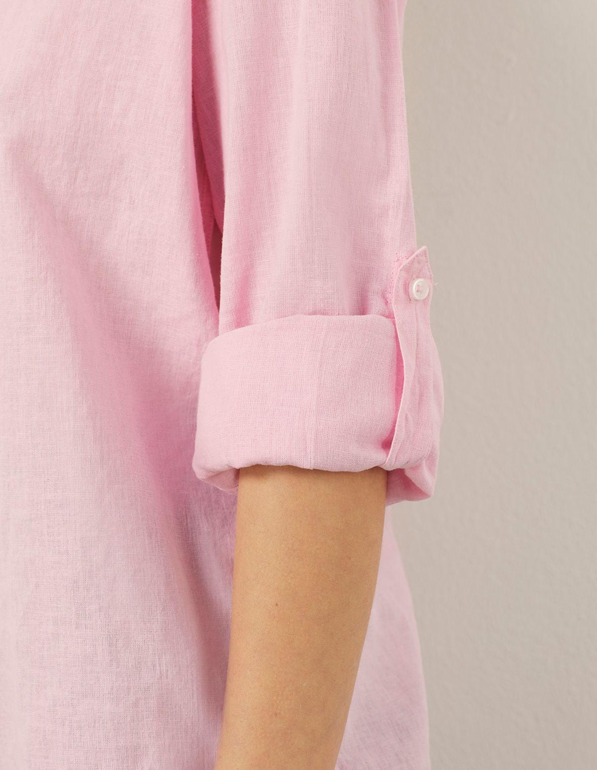 Yamamay_Cotton &amp; Linen Long-Sleeved Shirt_AMAD181011_086_04