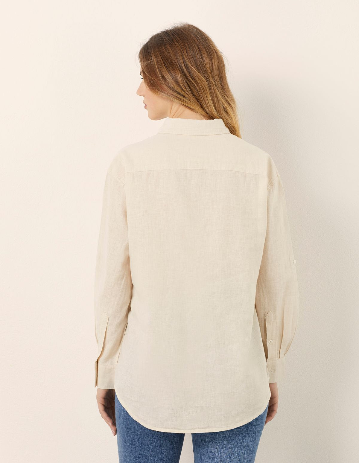 Yamamay_Cotton &amp; Linen Long-Sleeved Shirt_AMAD181011_717_03