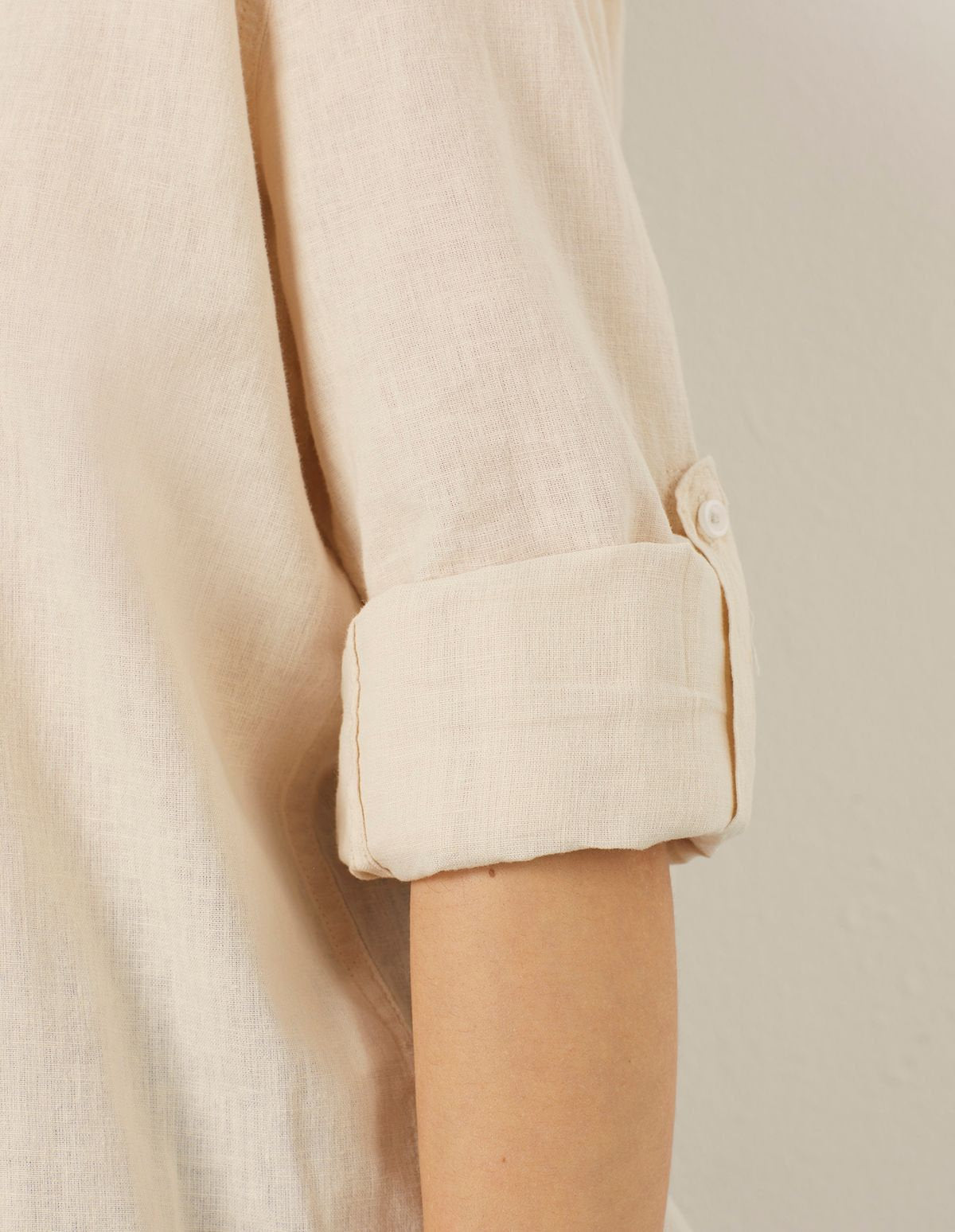 Yamamay_Cotton &amp; Linen Long-Sleeved Shirt_AMAD181011_717_04