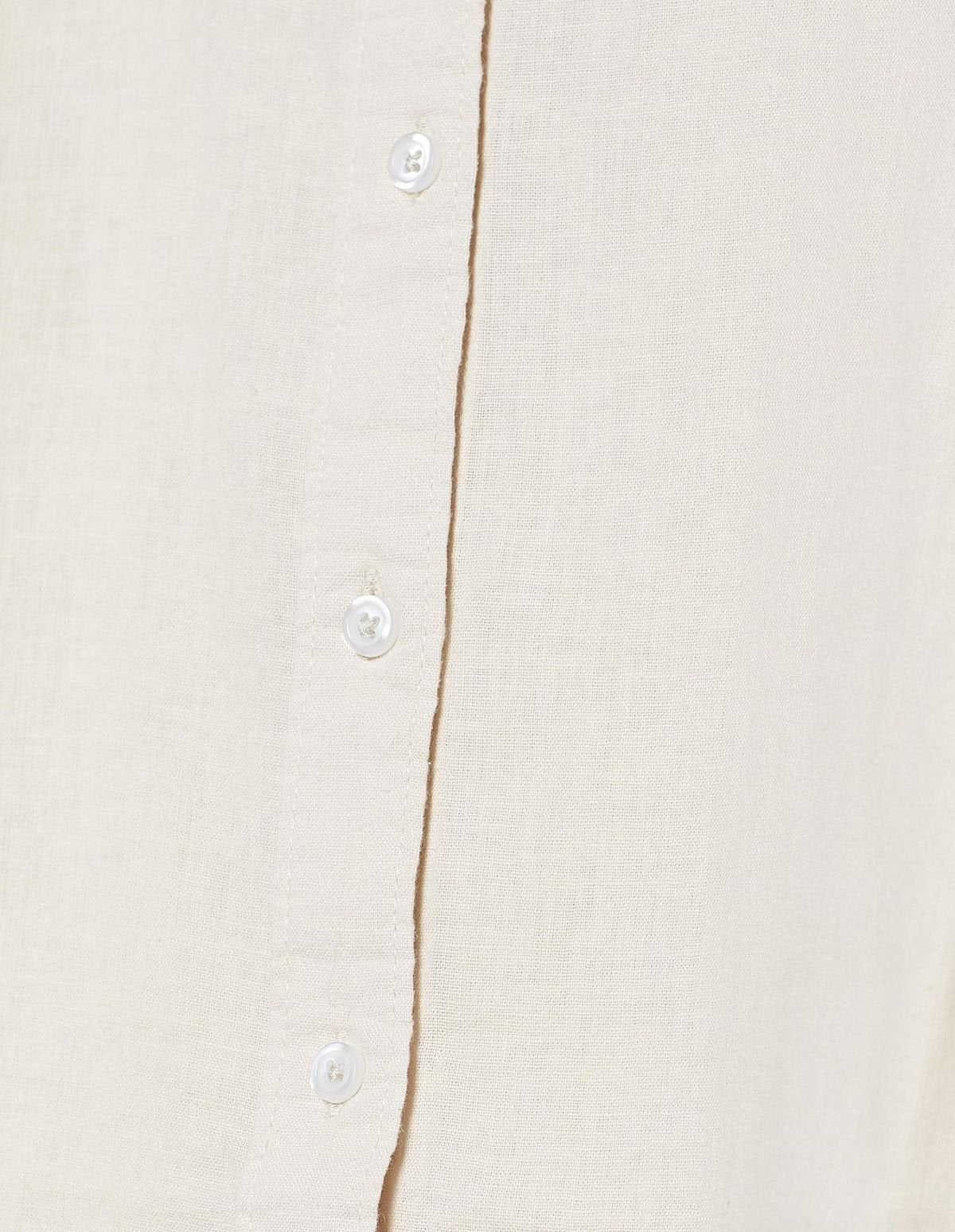 Yamamay_Cotton &amp; Linen Long-Sleeved Shirt_AMAD181011_717_06