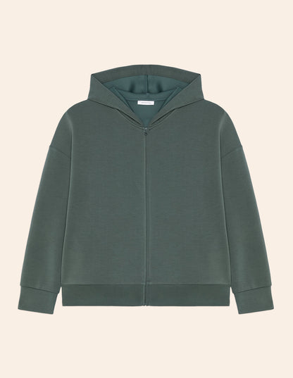 Yamamay_Easy Living Zip-Up Hoodie with Pockets_AMAD181012_120_05