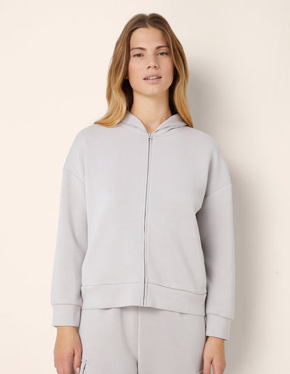 Yamamay_Easy Living Zip-Up Hoodie with Pockets_AMAD181012_131_02
