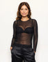 Yamamay_Black_Long-Sleeve Top in Stretch Tulle Ð Must Have_AMAD183021_072_01