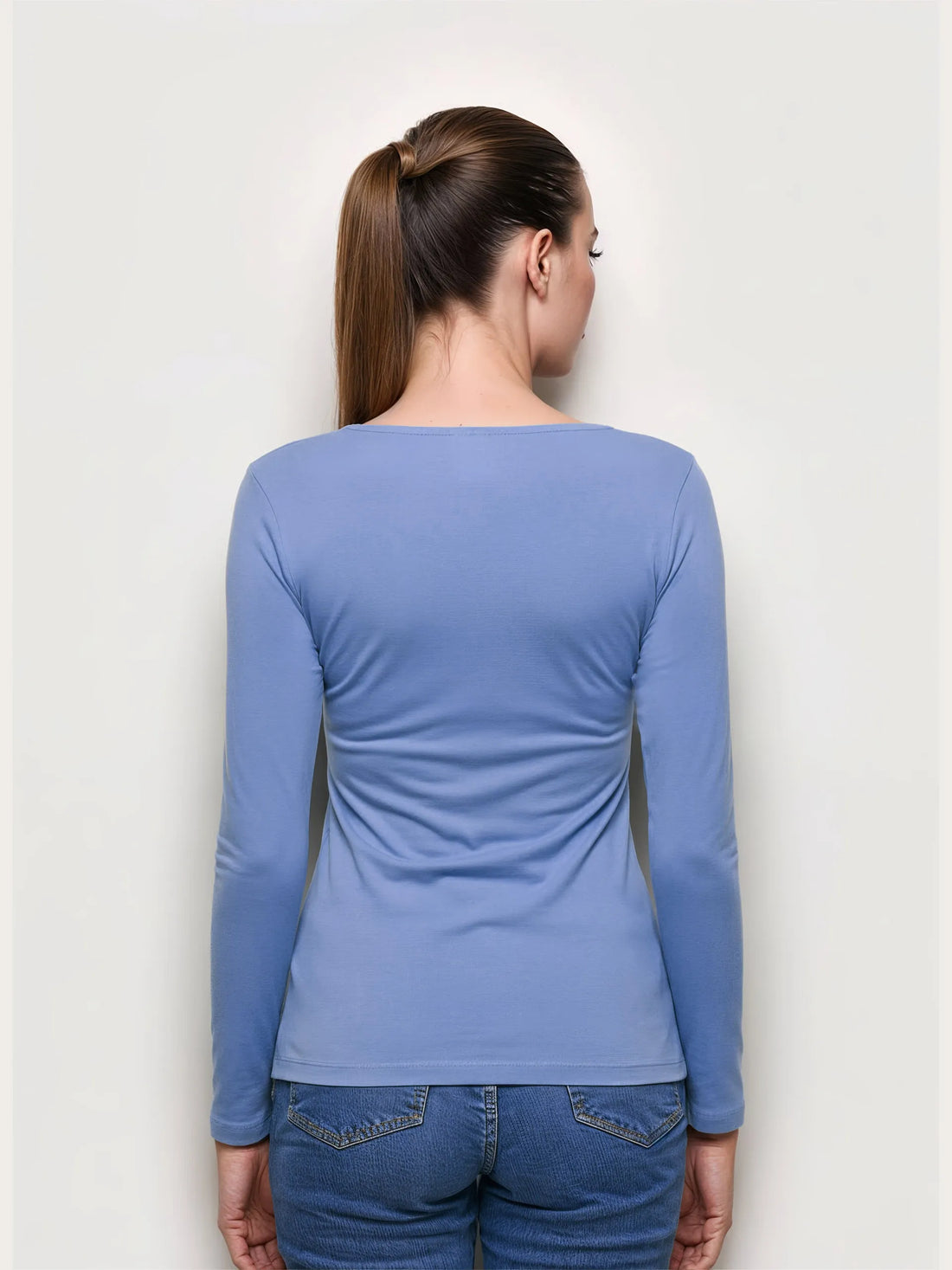 Yamamay_Denim_T-Shirt - Basic Modal/Silk_AMAD191003_038_02
