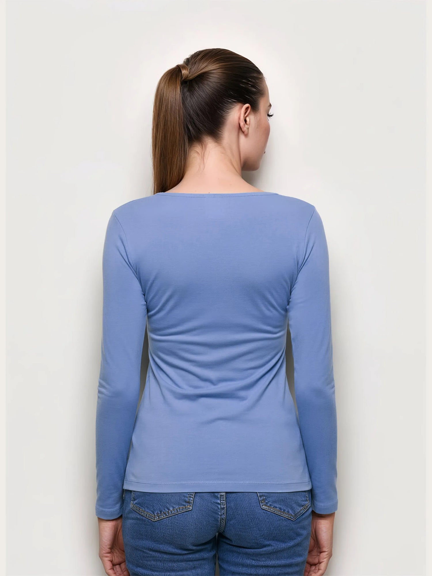 Yamamay_Denim_T-Shirt - Basic Modal/Silk_AMAD191003_038_02