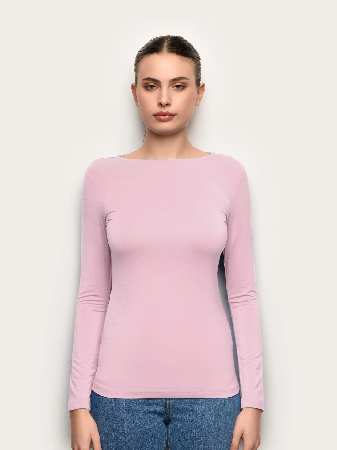 Yamamay_Antique Rose_T-Shirt - Basic Modal/Silk_AMAD191003_085_02