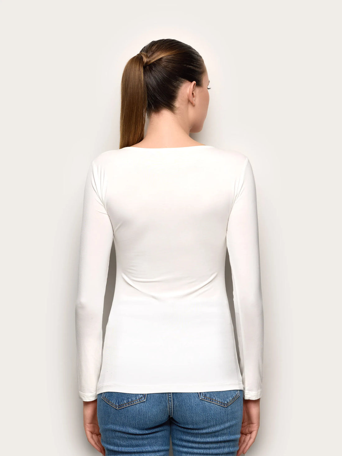 Yamamay_Silk_T-Shirt - Basic Modal/Silk_AMAD191003_096_02