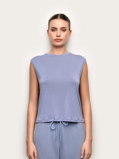 Yamamay_Avio Blue_T-Shirt - Easy Living_AMAD191006_019_02