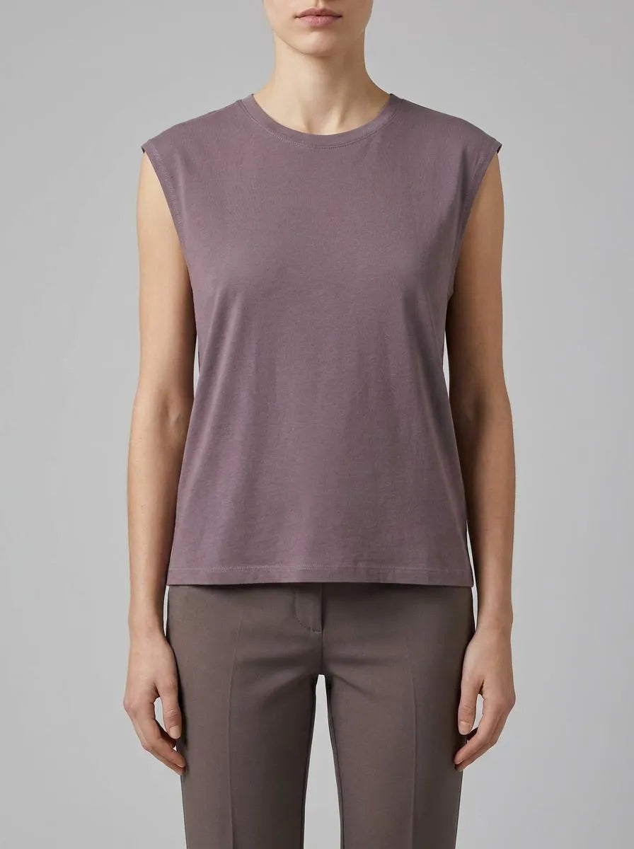 Yamamay_Mud Beige_T-Shirt - Easy Living_AMAD191006_795_00