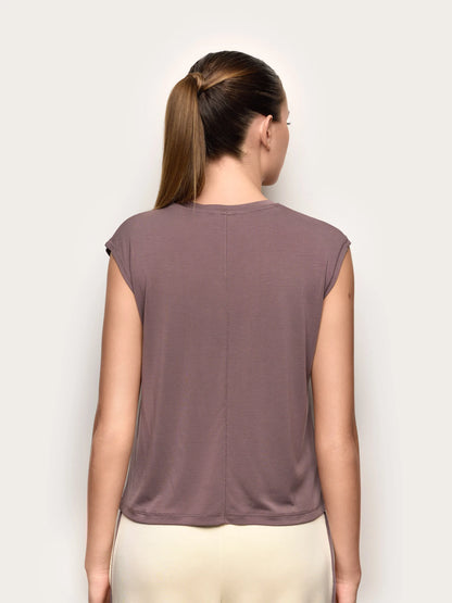 Yamamay_Mud Beige_T-Shirt - Easy Living_AMAD191006_795_04
