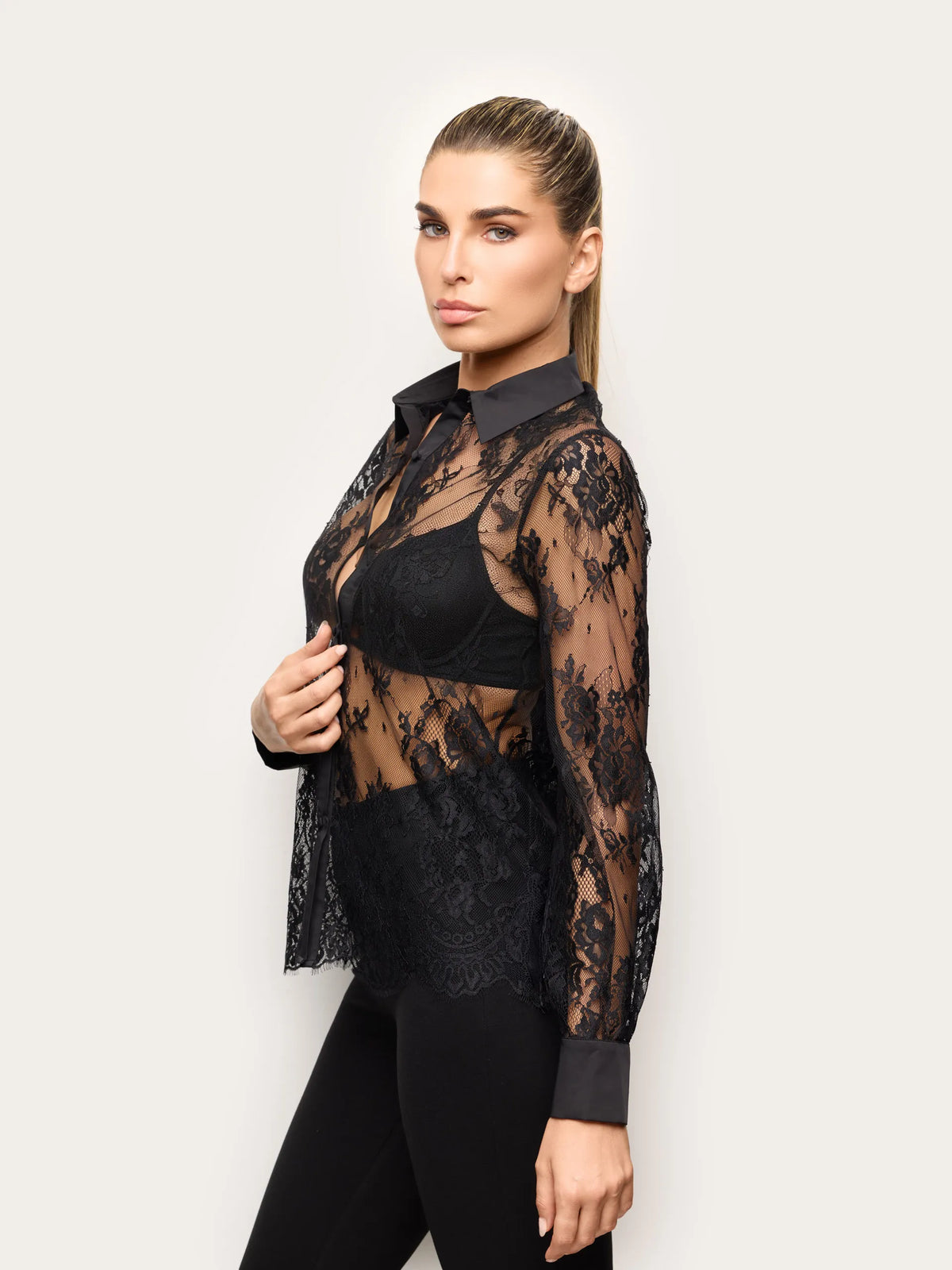 Yamamay BLACK Women Blouse - Must Have SKU: AMAD193017_072 Image 01