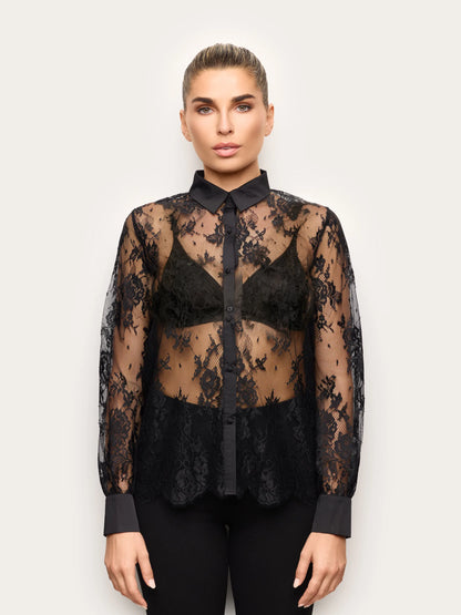 Yamamay BLACK Women Blouse - Must Have SKU: AMAD193017_072 Image 02