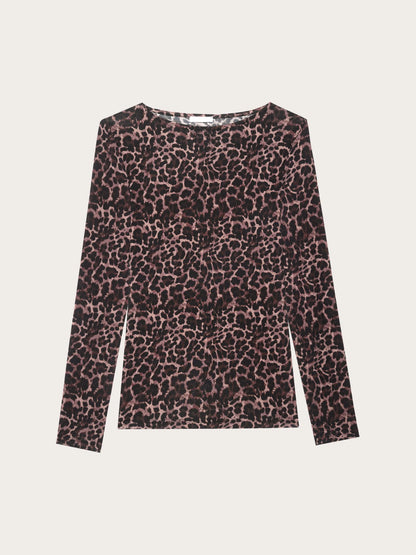 Yamamay ANIMALIER Women Long-Sleeve Boat-Neck T-Shirt - Basic Cashmere SKU: AMAD193020_282 Image 05