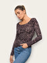 Yamamay ANIMALIER Women Long-Sleeve Decolte-Neck T-Shirt - Basic Cashmere SKU: AMAD193021_282 Image 01