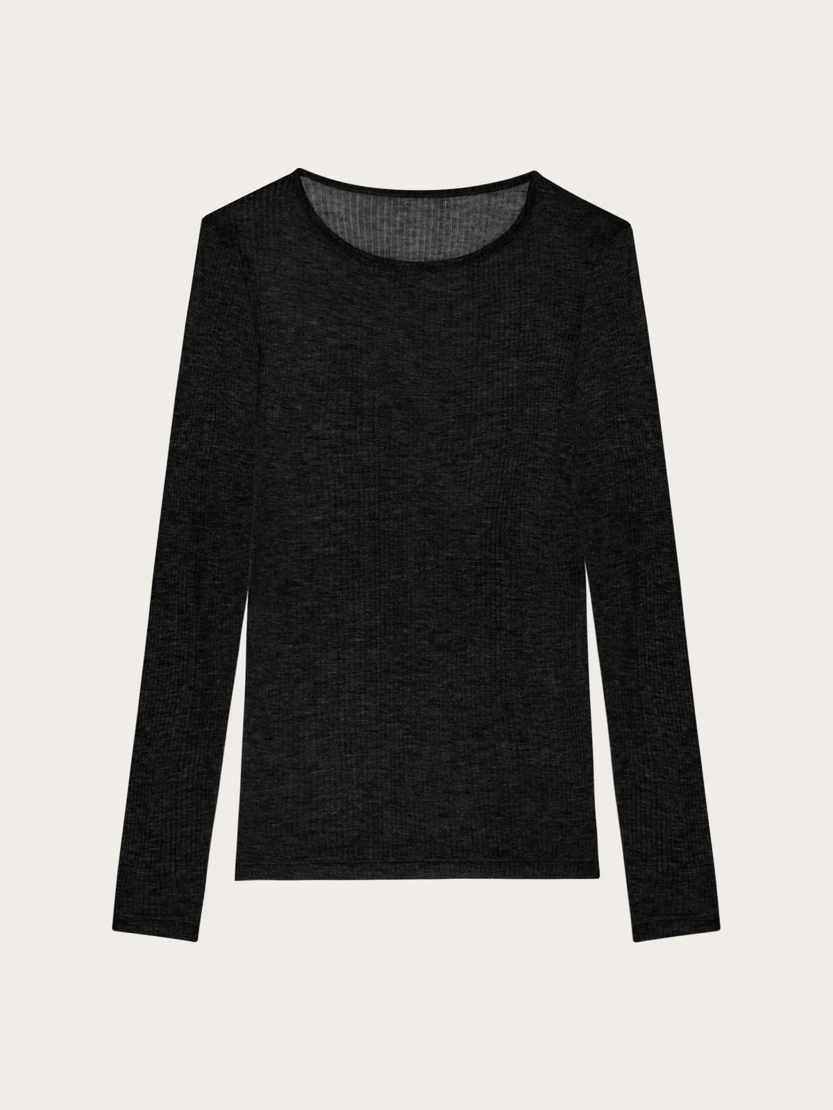 Yamamay CHOCOLATE Women Long-Sleeve T-Shirt - Light Cashmere Rib SKU: AMAD193023_072 Image 05