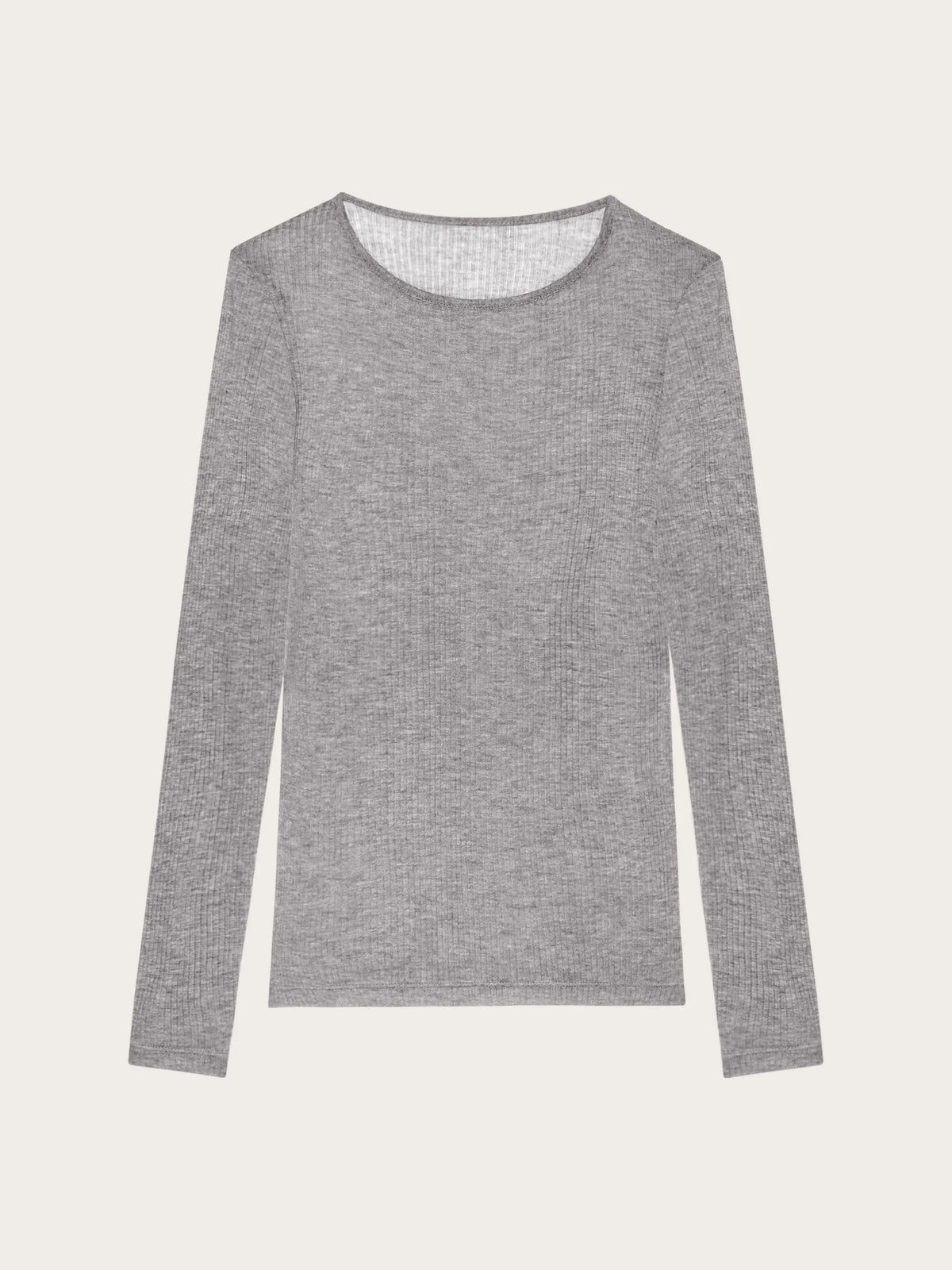 Yamamay CHOCOLATE Women Long-Sleeve T-Shirt - Light Cashmere Rib SKU: AMAD193023_153 Image 05