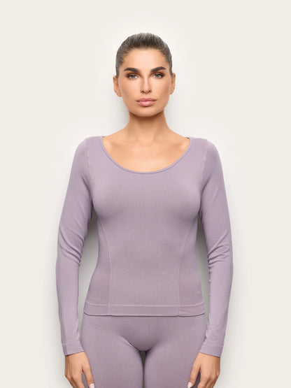 Yamamay MAUVE Women Long-Sleeve T-Shirt - Ystudio SKU: AMAD193025_061 Image 02