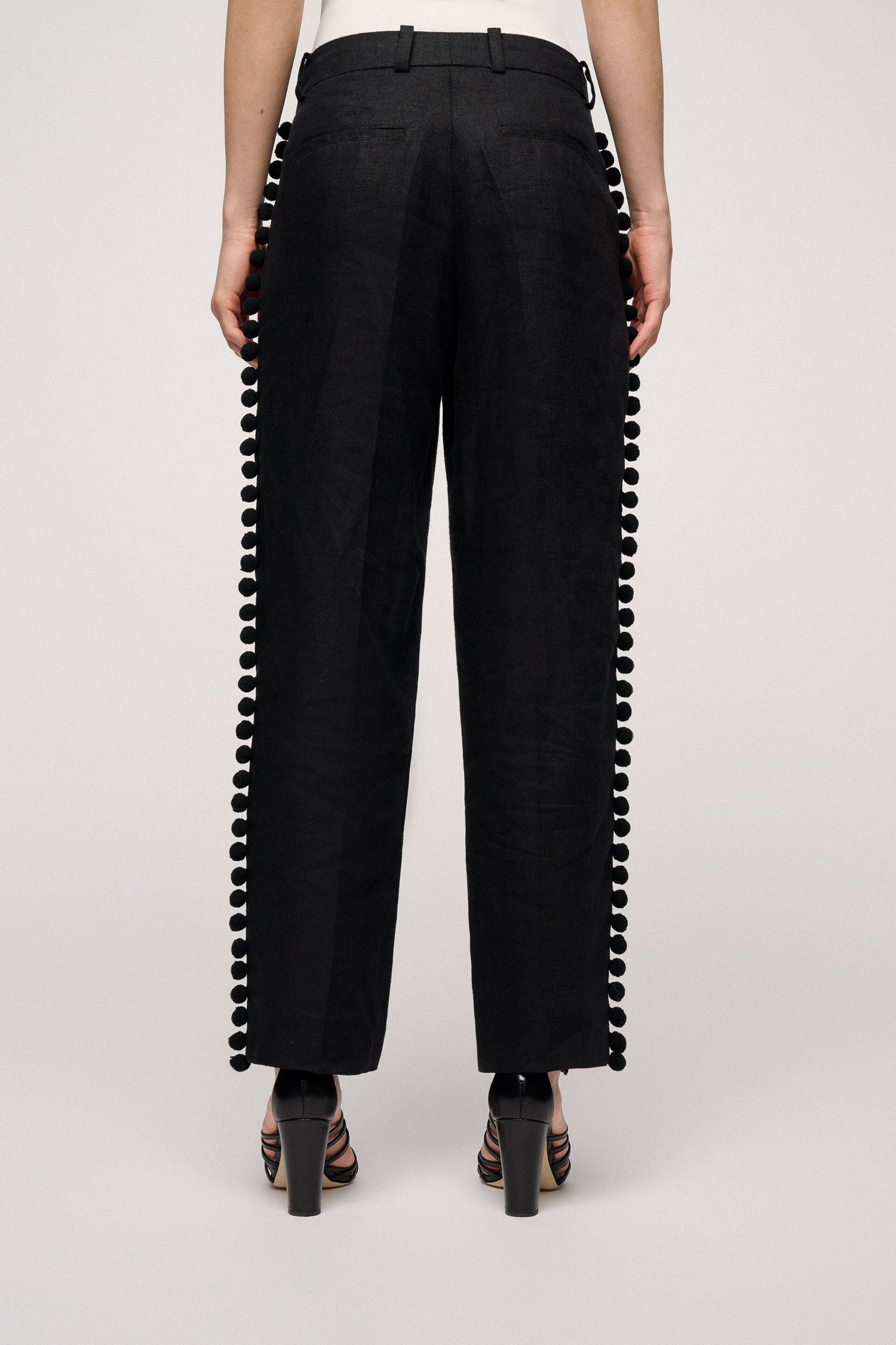 Pom Pom Trousers With Side Trim_Amalfi_0101_02