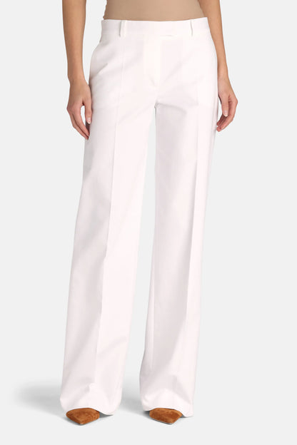 Luisa Spagnoli Bianco Women Amatrice - Classic Pants - Fashion Show SKU: AMATRICE_0201 Image 01