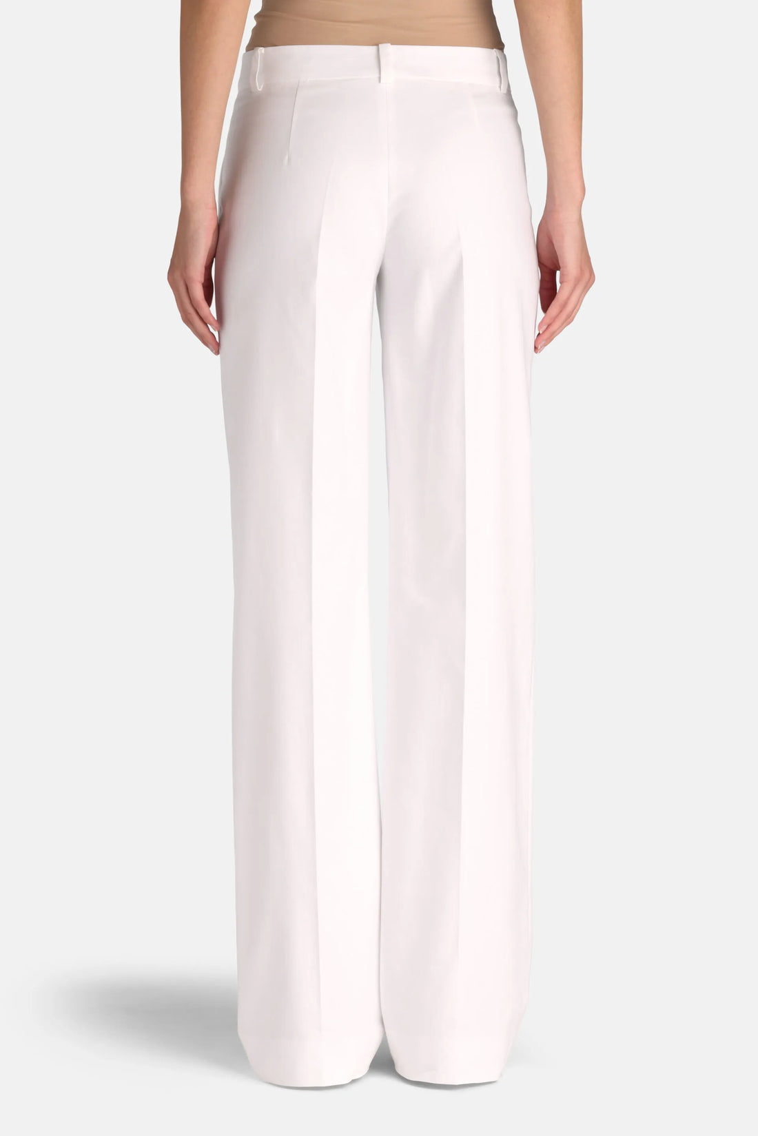 Luisa Spagnoli Bianco Women Amatrice - Classic Pants - Fashion Show SKU: AMATRICE_0201 Image 02