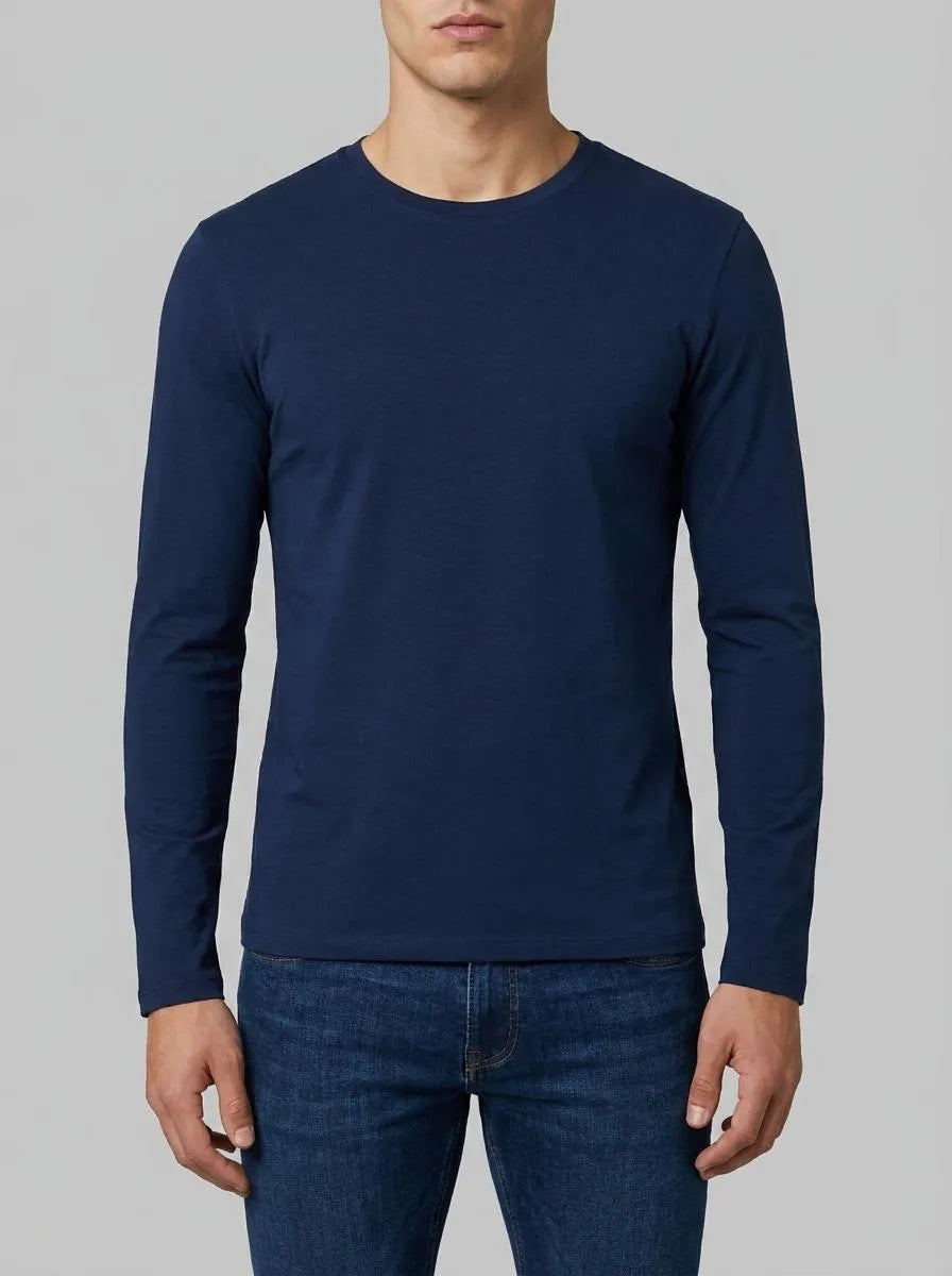 Yamamay_Night Blue_T-Shirt - Modal/Cotton/Silk_AMAU191001_024_00