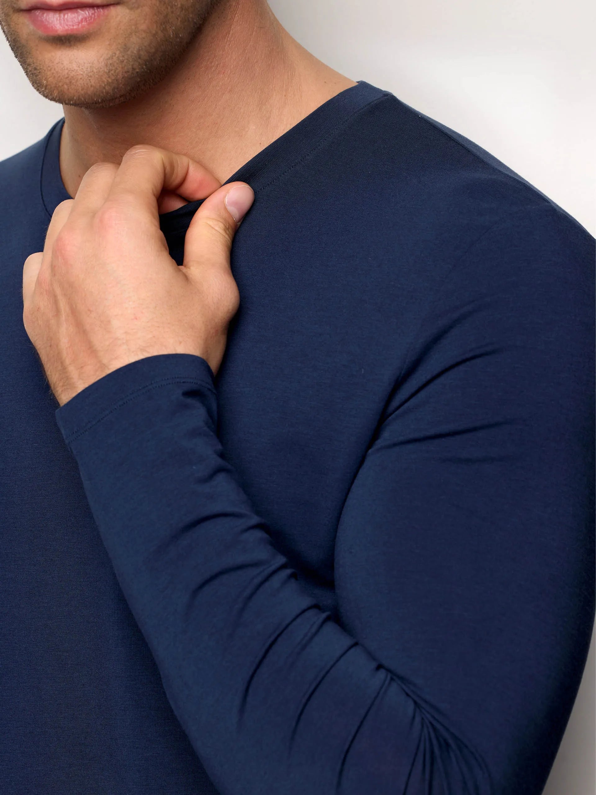 Yamamay_Night Blue_T-Shirt - Modal/Cotton/Silk_AMAU191001_024_03