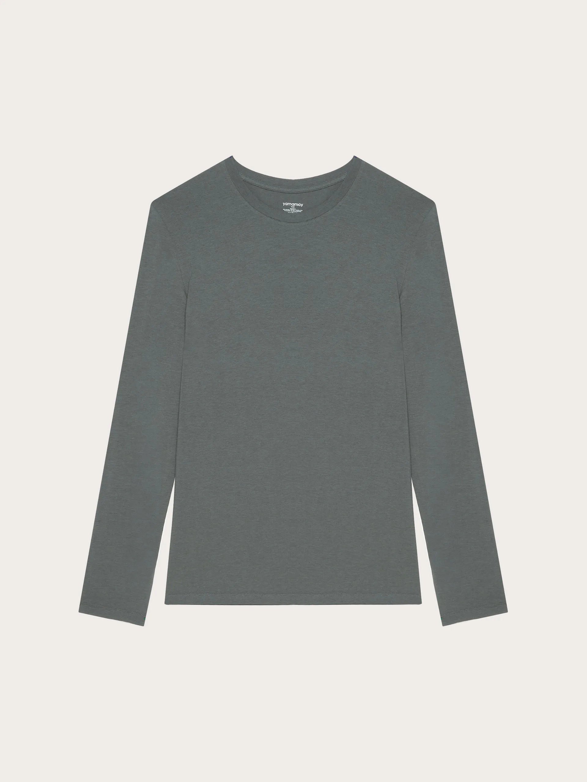 Yamamay_Hunter Green_T-Shirt - Modal/Cotton/Silk_AMAU191001_115_05