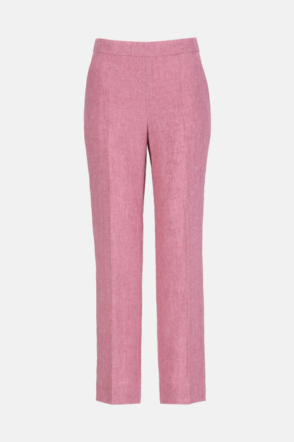 Luisa Spagnoli Rosa Melange Women Ammenda - Linen Pants SKU: AMMENDA_0338 Image 04
