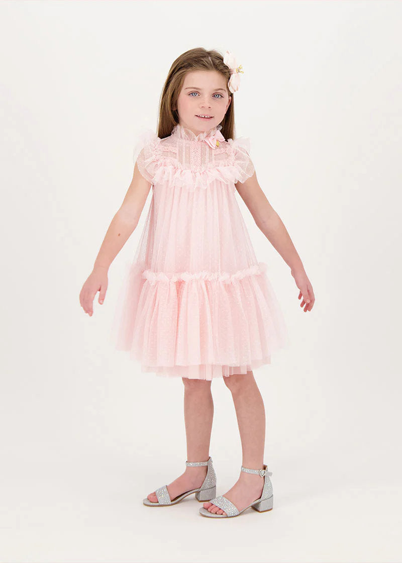 Andrea Spotted Tulle Dress Pale Pink_ANDREA_Pale Pink_02