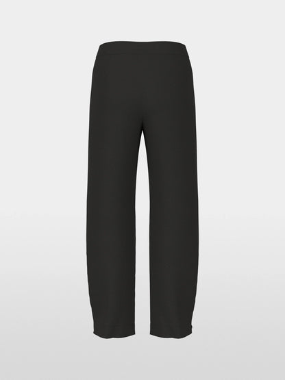 Marc Cain_Black_RENTON Relaxed Fit Pants with Hem Detail_AP 81.43 J08_900_07