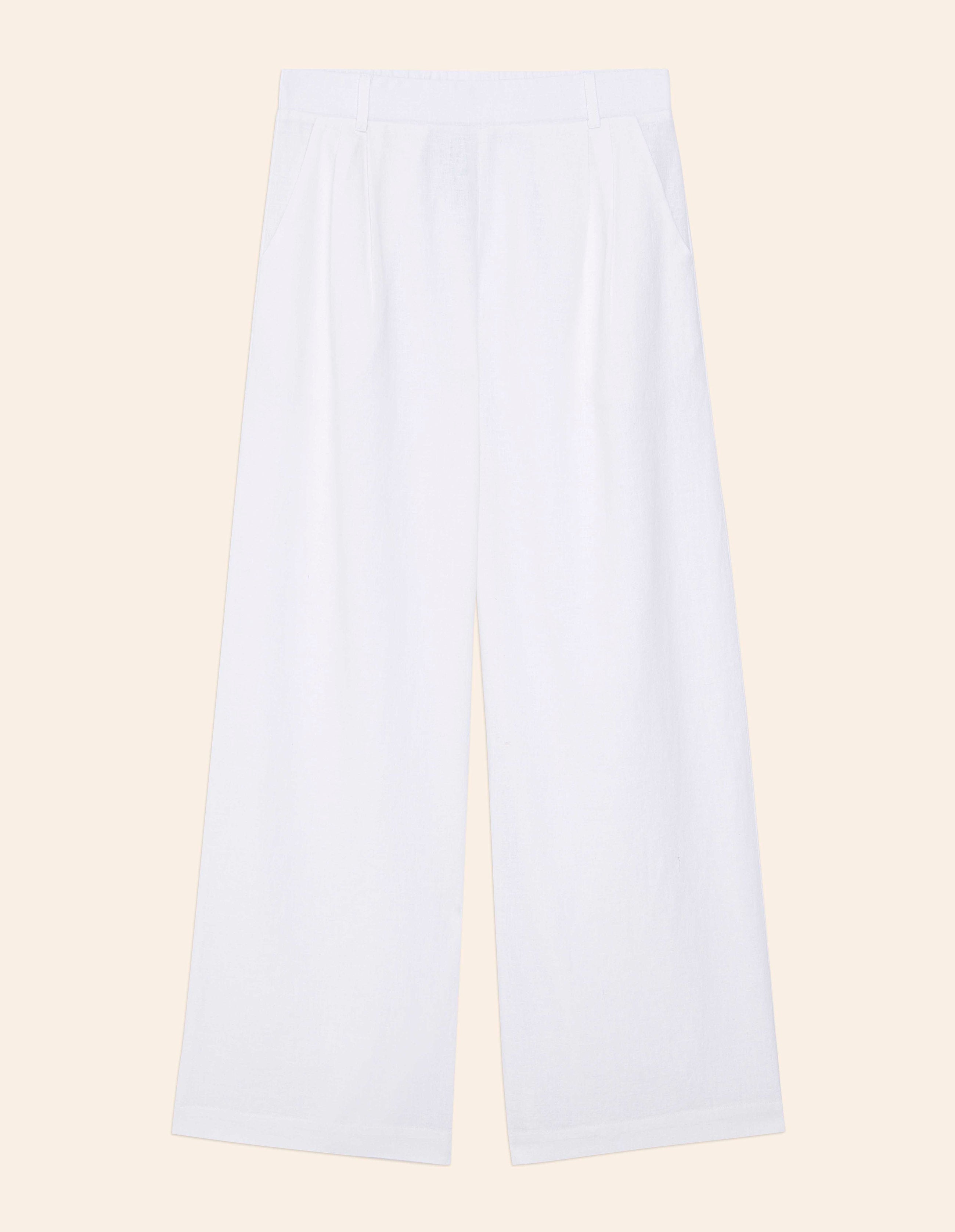 Yamamay_Cotton &amp; Linen Long Trousers with Pleats_APMD181005_015_06