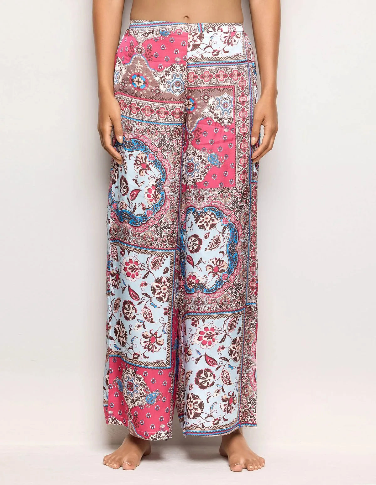 Yamamay_Printed_WomenÕS Long Trousers Ð Neverending Summer_APMD183002_128_02