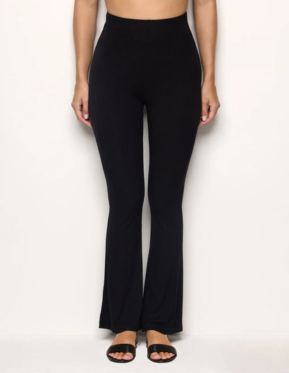 Yamamay_Black_Long Ribbed Trousers Ð Daily Rib_APMD183004_072_02