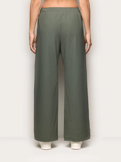 Yamamay_Hunter Green_Full-Long Trousers - Easy Travel_APMD191007_115_05