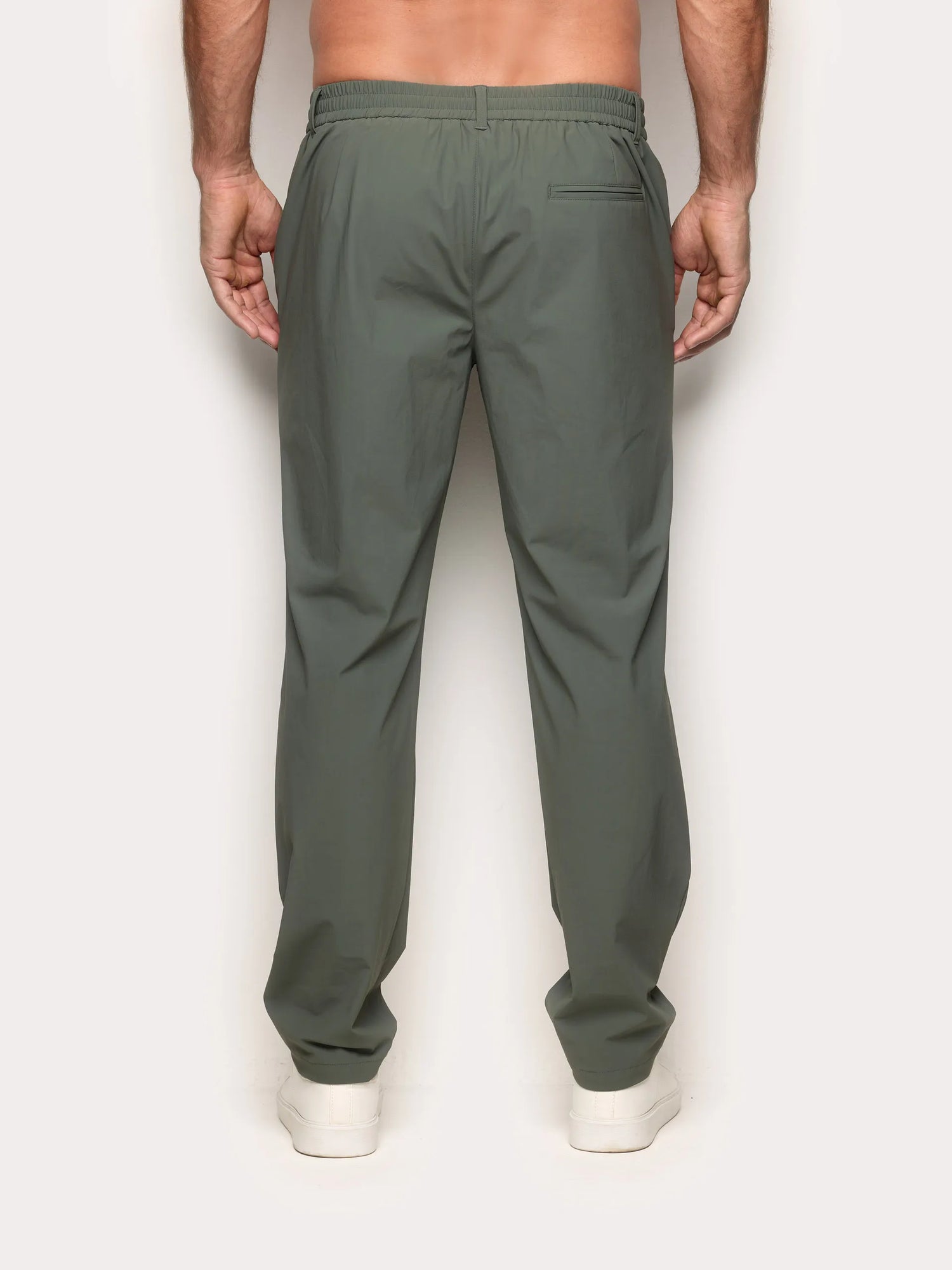 Yamamay_Hunter Green_Trousers - Easy Travel_APMU191002_115_04