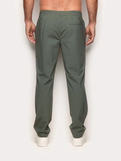 Yamamay_Hunter Green_Trousers - Easy Travel_APMU191002_115_04