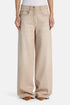 Luisa Spagnoli Beige Women Appretto - Wide-Leg Jeans - Fashion Show SKU: APPRETTO_1193 Image 01