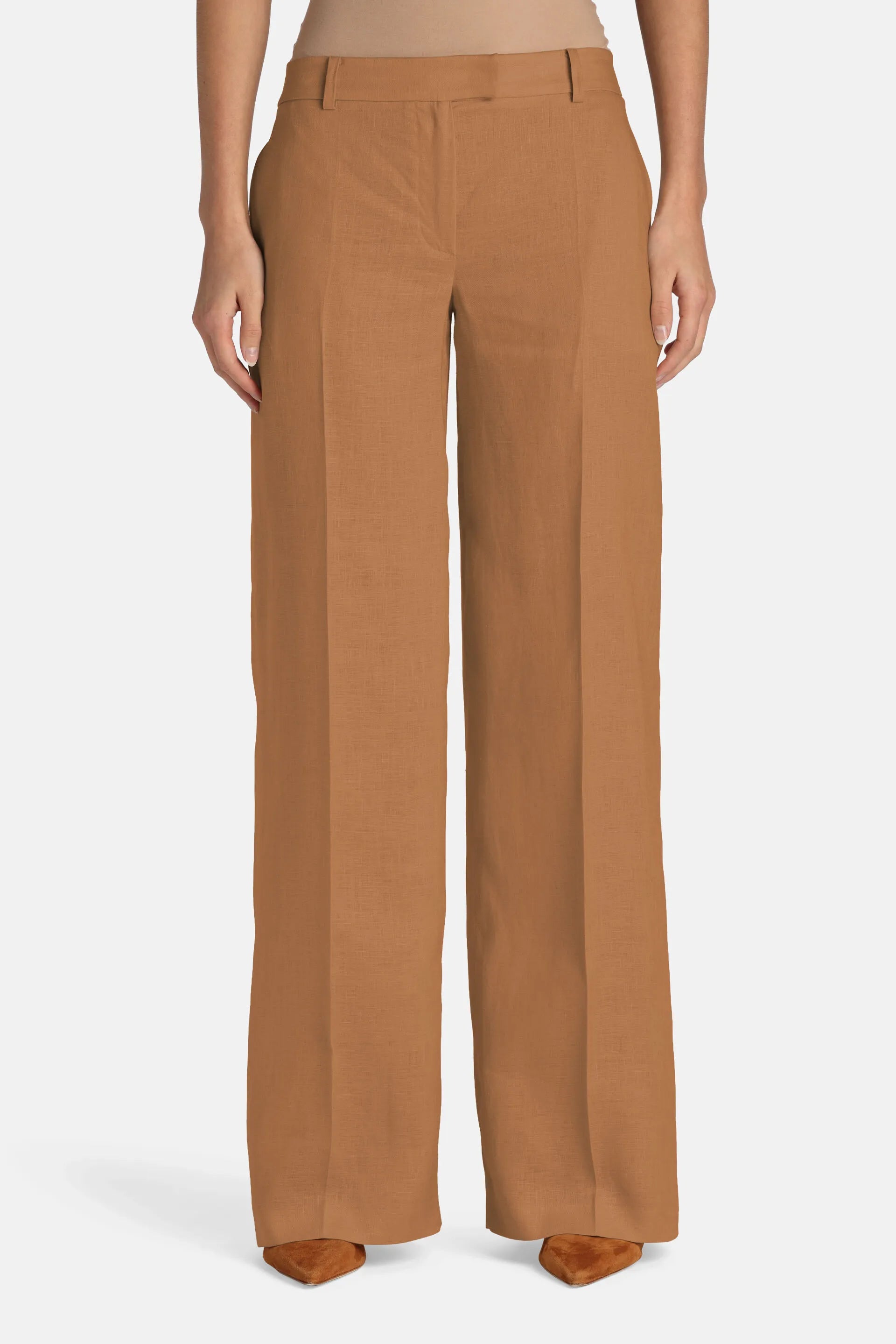 Luisa Spagnoli Coloniale Women Aralia - Wide-Leg Pants SKU: ARALIA_2317 Image 01