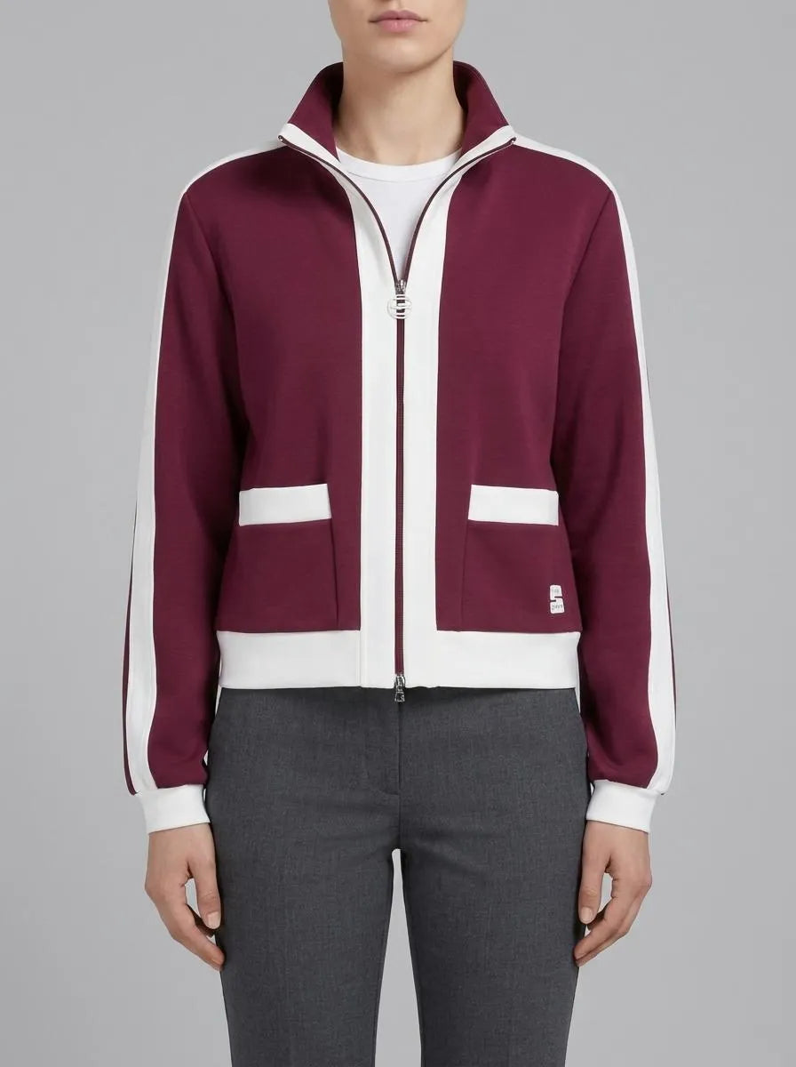 Marccain Rhododendron Women Loose Jersey Jacket SKU: AS 31.06 J06_293 Image 00