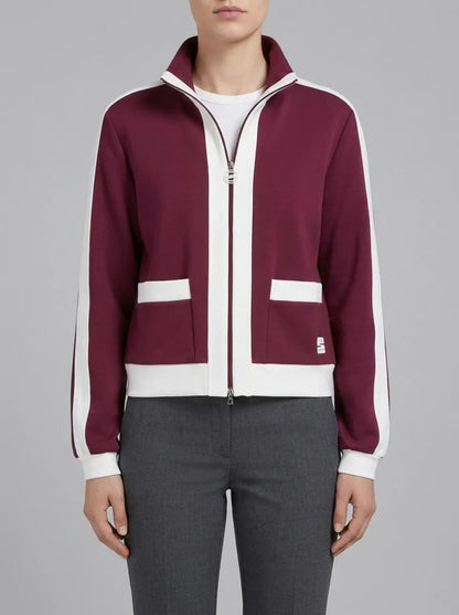 Marccain Rhododendron Women Loose Jersey Jacket SKU: AS 31.06 J06_293 Image 00