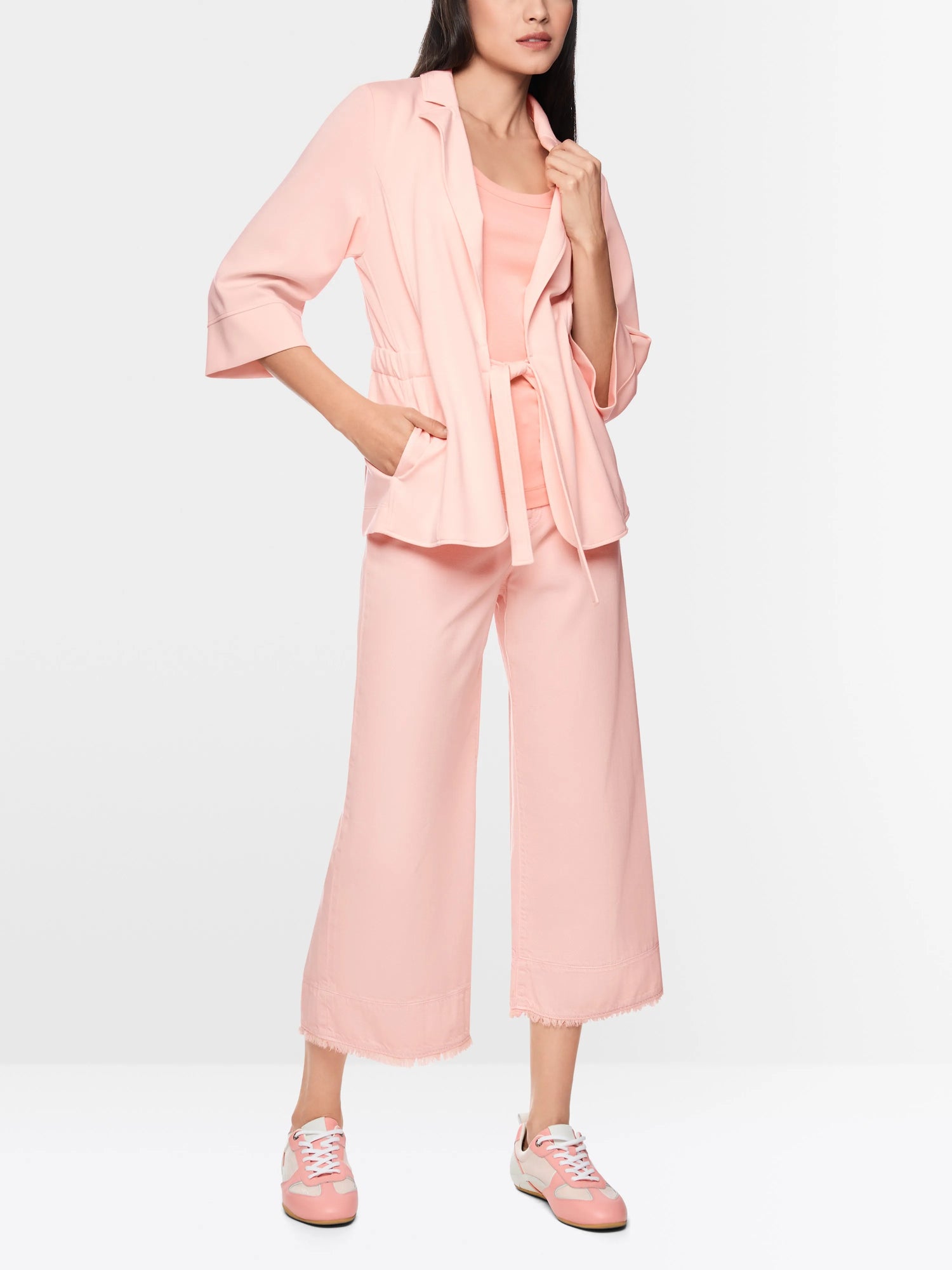 Marc Cain Rosewater New Women Blazer in Scuba Jersey SKU: AS 34.17 J58_202 Image 01