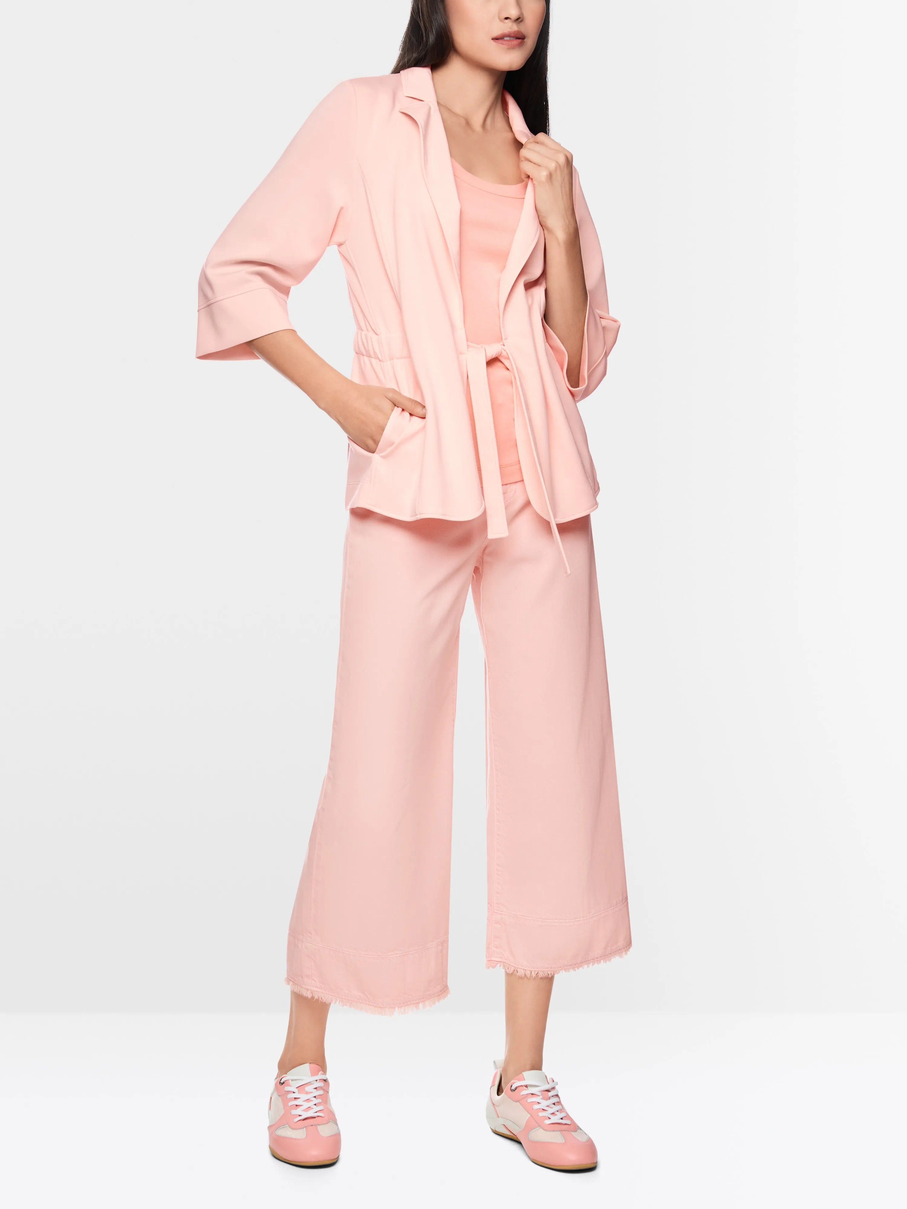 Marc Cain Rosewater New Women Blazer in Scuba Jersey SKU: AS 34.17 J58_202 Image 01