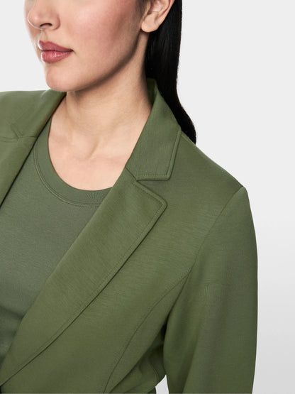 Marc Cain Olivine Women Blazer in Scuba Jersey SKU: AS 34.17 J58_574 Image 04