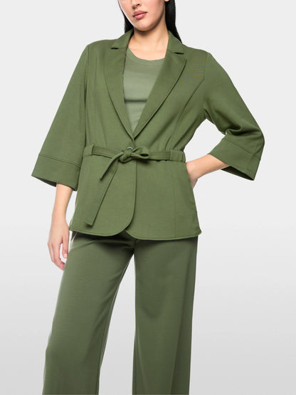 Marc Cain Olivine Women Blazer in Scuba Jersey SKU: AS 34.17 J58_574 Image 05